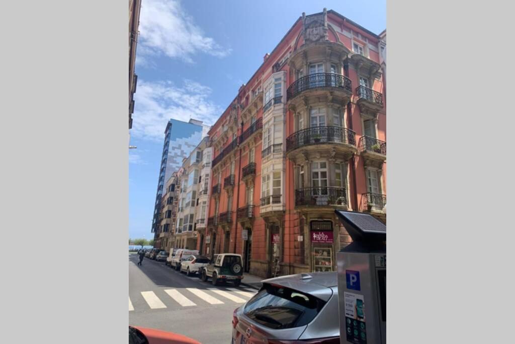 114A - Playa De San Lorenzo - Opcion De Garaje Gijón Eksteriør billede